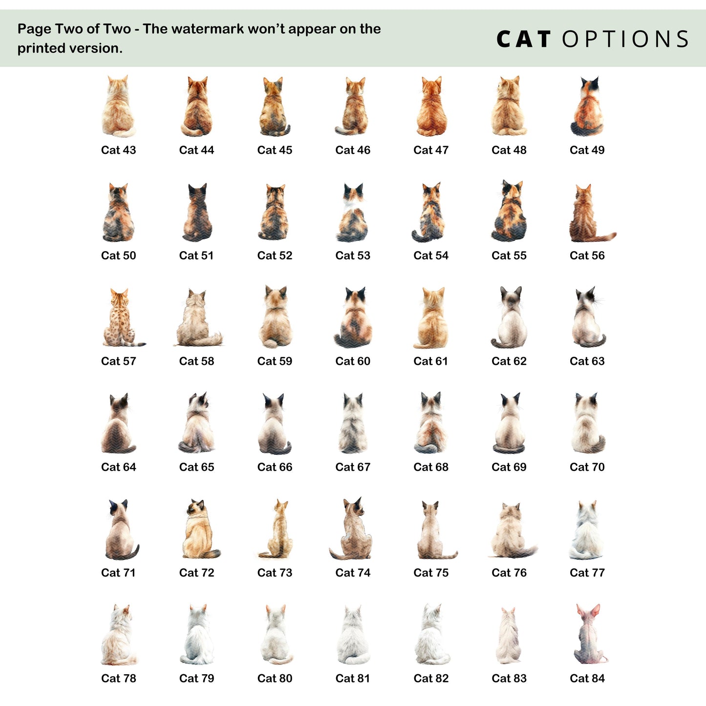 Personalised dog and cat memorial print showing two pets with halos on a soft yellow watercolour background, with their names and a remembrance quote beneath, modern Rainbow Bridge pet loss wall art.