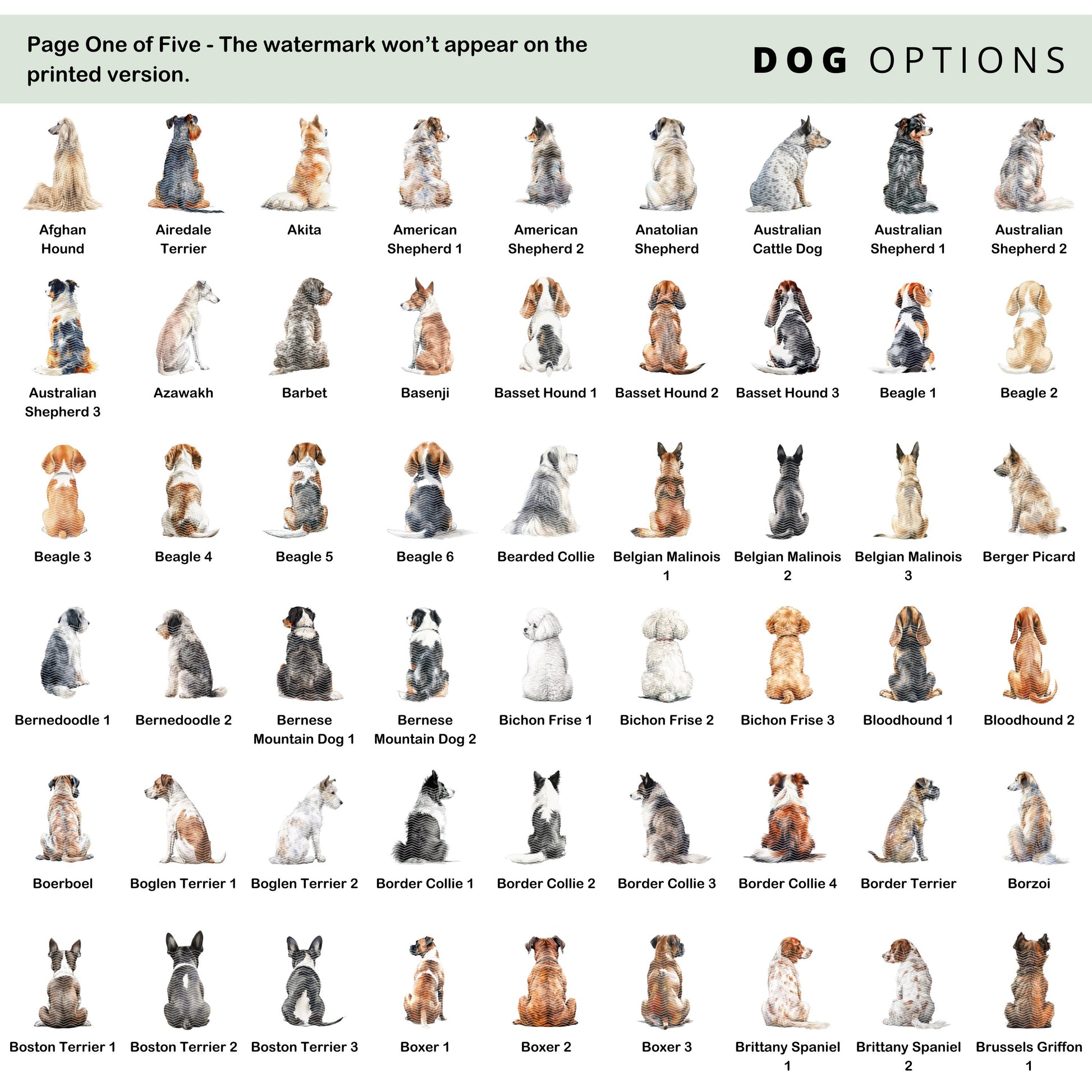 Personalised dog and cat memorial print showing two pets with halos on a soft yellow watercolour background, with their names and a remembrance quote beneath, modern Rainbow Bridge pet loss wall art.