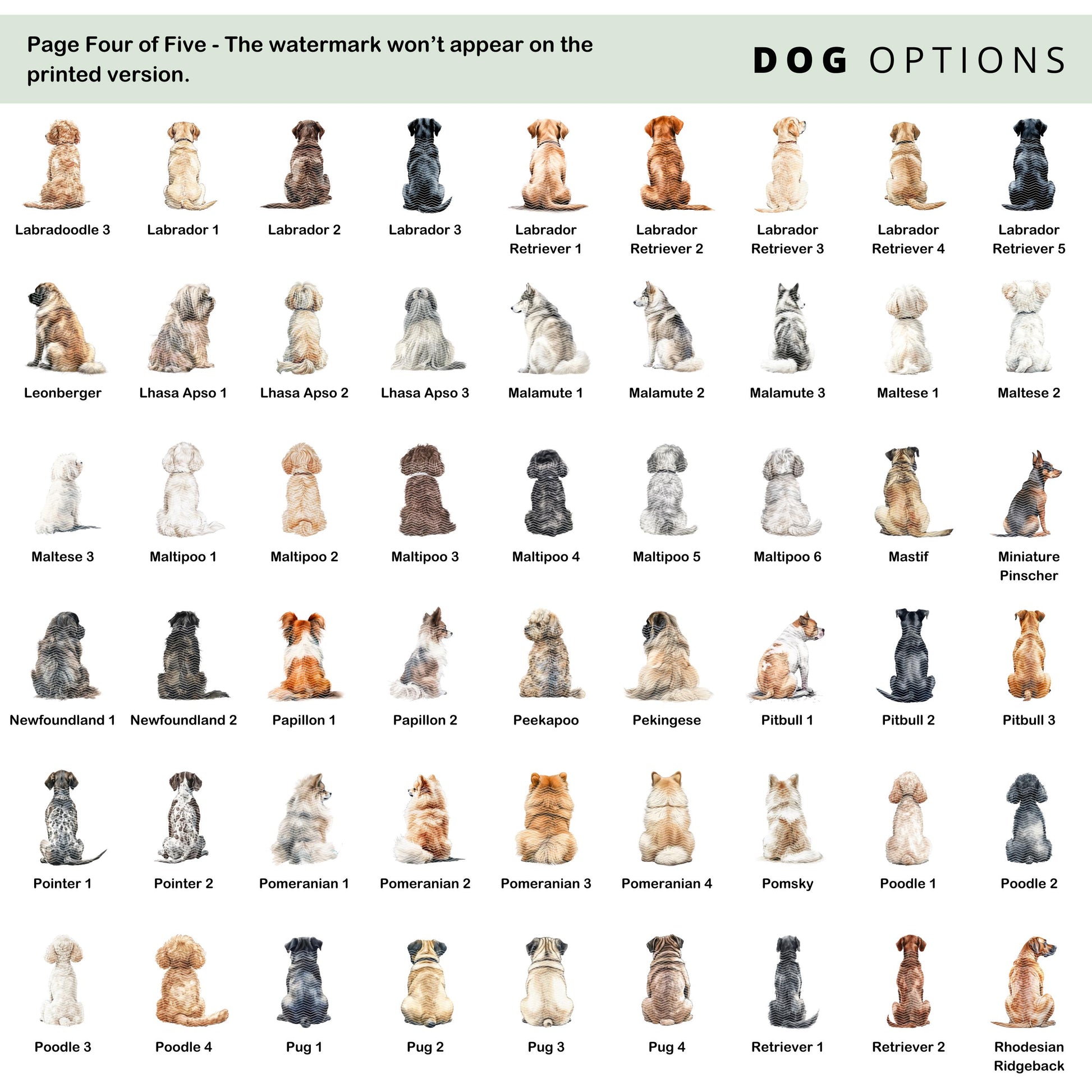 Personalised dog and cat memorial print showing two pets with halos on a soft yellow watercolour background, with their names and a remembrance quote beneath, modern Rainbow Bridge pet loss wall art.