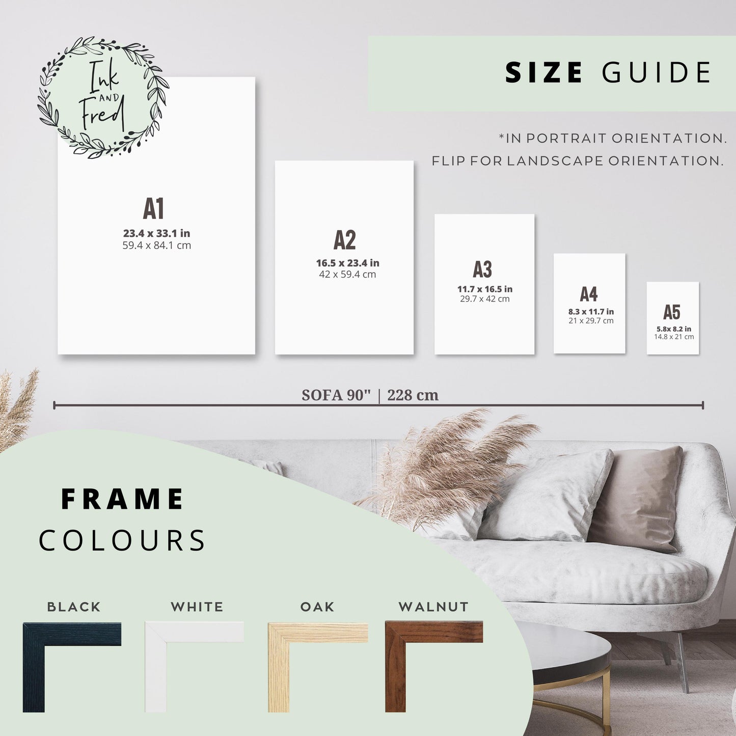 Personalised Nikkah best friend print with hijab illustration and poem, framed.