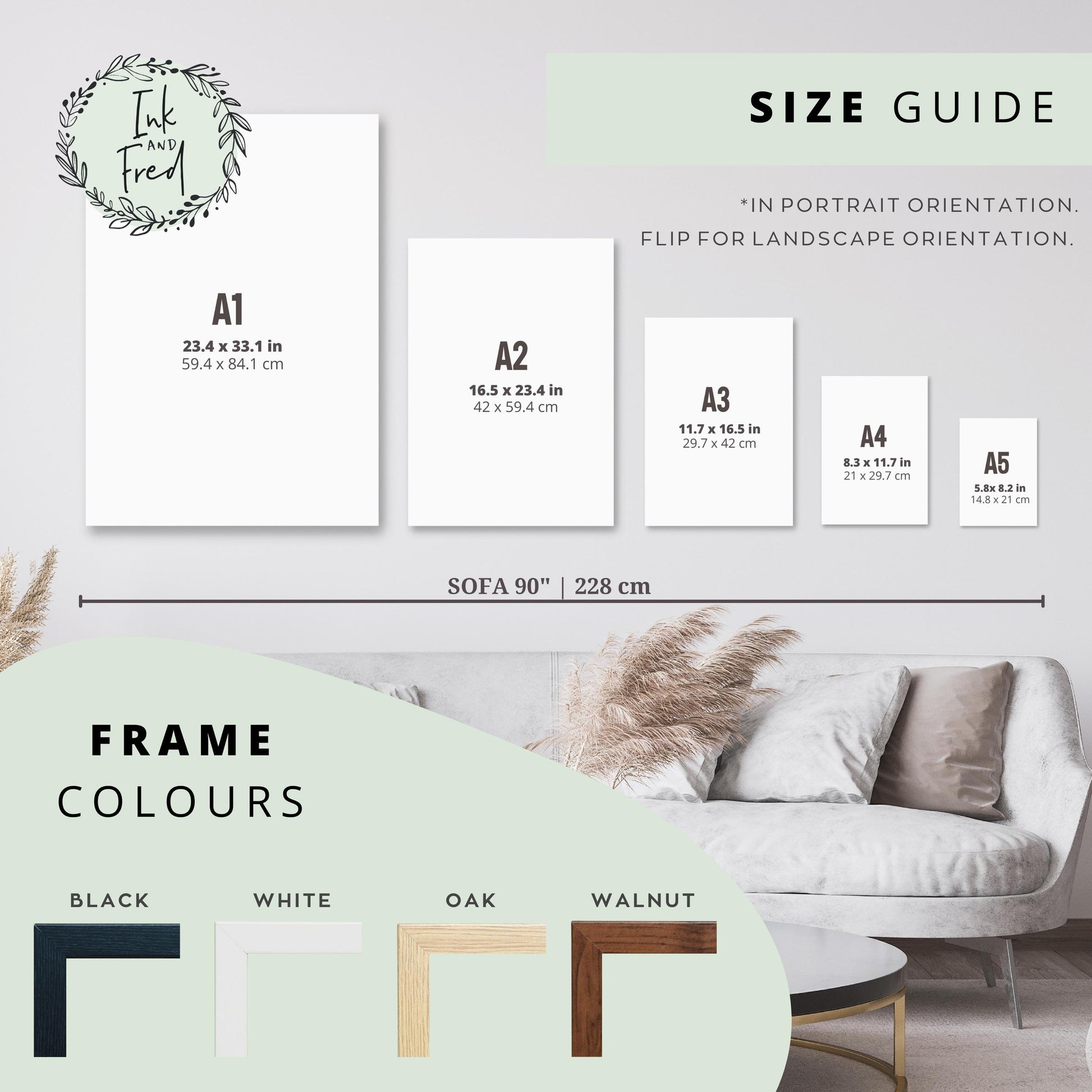 Personalised Nikkah best friend print with hijab illustration and poem, framed.