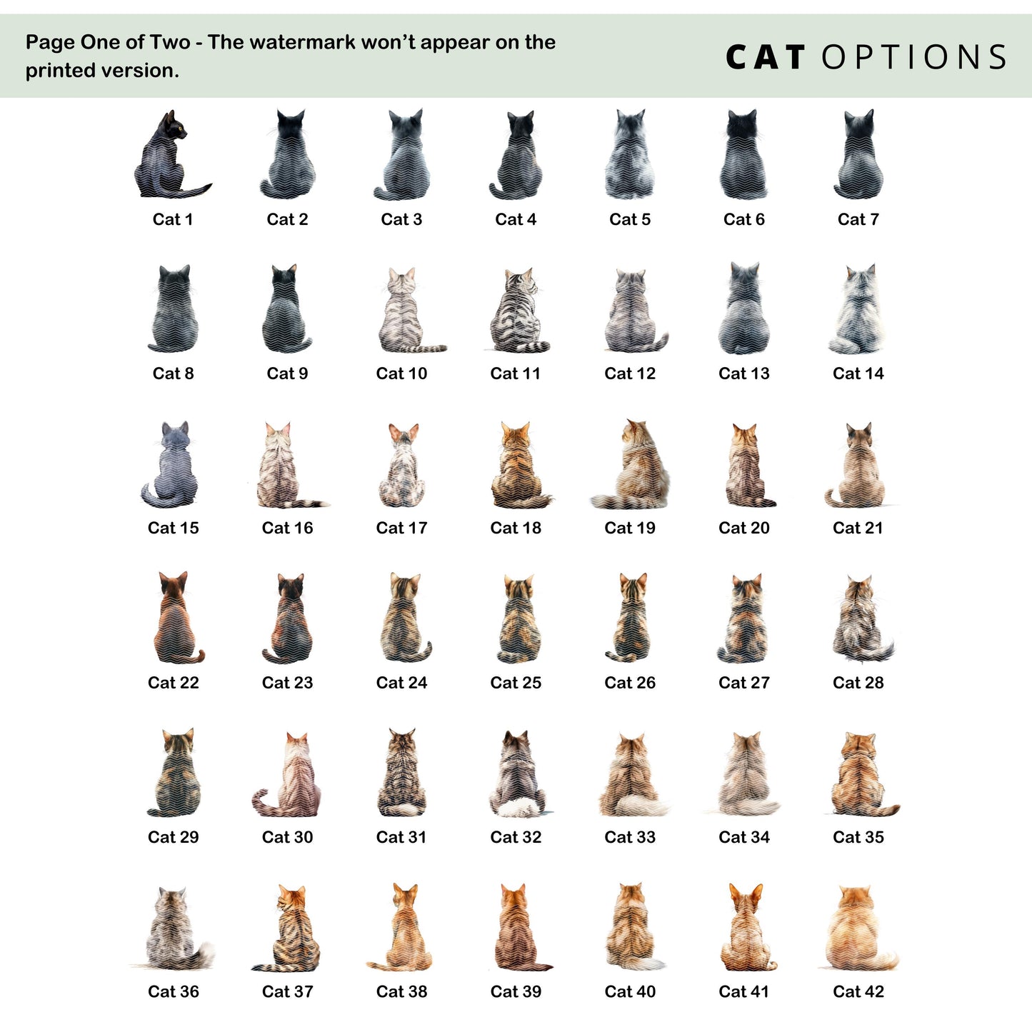 Watercolour Mother’s Day card from the pet, showing a fluffy dog from behind with a flower crown and pink hearts, with the text “To a special Mummy, Happy Mother’s Day” on a neutral background.