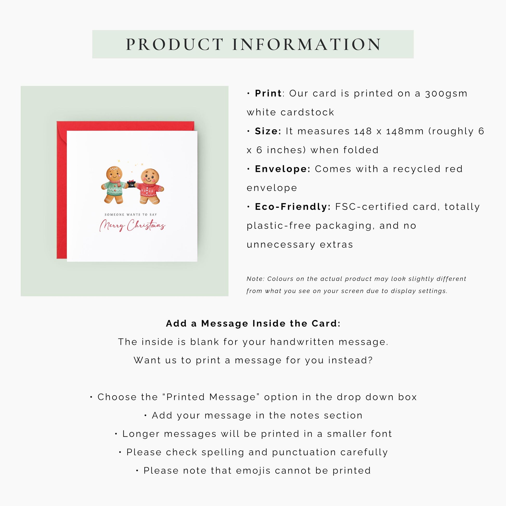 Announce your pregnancy this Christmas with a cute LGBTQ+ gingerbread card for two dads, featuring a festive baby scan reveal design.