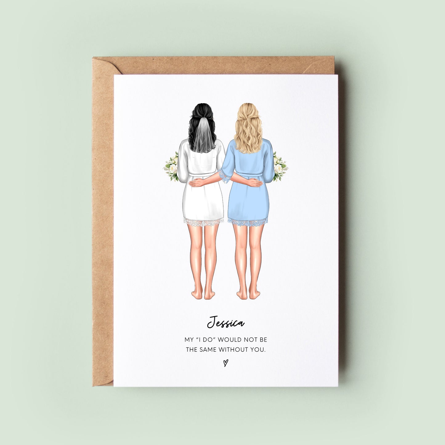 Will You Be My Bridesmaid Card, Personalised Bridesmaid Proposal, Bridesmaid Thank You Card, Will You Be My Maid of Honour, Maid of Honor